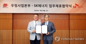 우체국-주유소 결합한다…SK에너지·우정사업본부 MOU