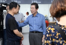 삼양동 주민센터 찾은 박원순 시장