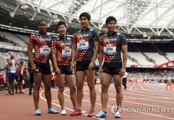 남자 400m 계주, 2018년 세계랭킹 2위는 '일본'