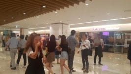서울 코엑스 지하식당에 화재…인명피해 없어
