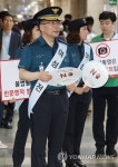 민갑룡 경찰청장, 혜화역서 불법촬영 근절 캠페인