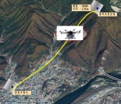 우체국 드론, 강원도 산정상 천문대에 8분만에 우편물 배달