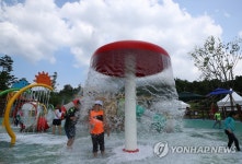 중랑캠핑숲 물놀이장 개장