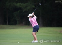 박인비 멋진 세컨샷 자세