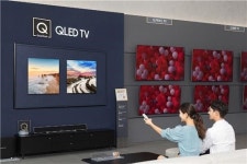 QLED가 중심…삼성, 전국 디지털프라자 TV매장 새 단장