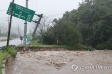 철원 동송 시간당 113.5㎜ 물벼락…강원지역 역대 기록 넘어