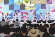 [카메라뉴스] 무주 반딧불축제서 세계태권도선수단 공연
