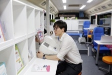 현대차 울산공장 찾아가는 건강버스 보건소에 지원