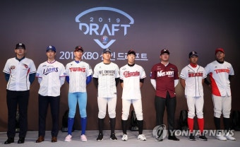 2019 KBO 2차 신인 드래프트 1라운드 지명선수들