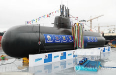3천t급 잠수함 도산안창호함 진수식…2022년 1월 실전배치