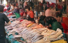 추석 앞둔 자갈치사장