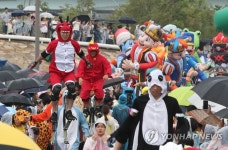 동화의 나라가 된 서리풀 축제장