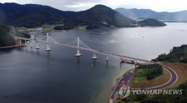 거제 세번째 연륙교 본섬∼산달 교량 준공…21일 오전 10시 통행