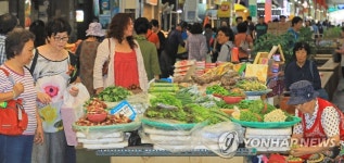 추석 연휴 앞둔 서귀포 매일올레시장