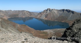 [평양정상회담] 장군봉에서 바라본 백두산 천지