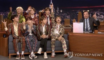 방탄소년단, 미국 NBC '지미 팰런쇼' 출연