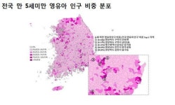 아이 울음소리 많은 동네는 구미 산동면…좋은 직장옆 주택단지
