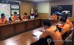 태풍 콩레이 북상에 거세진 비바람…전남 긴장감 고조