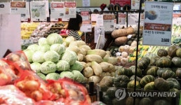 채소와 과일 상승세 계속, 식탁 물가 비상