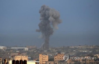 이스라엘군 가자지구 공습…1명 사망·10여명 부상