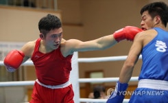 펀치 날리는 함상명