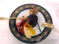 프랑스방문 B컷, 국빈만찬 요리