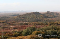 단풍으로 물든 태봉국 철원성