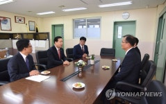 병무청장, 정진학교 방문