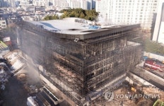 대전 관저다목적체육관 신축 공사장서 불…11명 부상(종합)