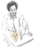 위안부 할머니들의 그림수업 이야기…시민청서 연필화 전시