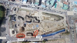 진주성 앞 기념광장 예정부지서 고려시대 추정 토성 발견