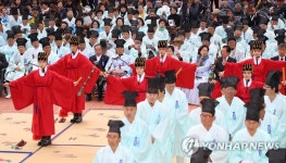 율곡 이선생제, 헌무하는 학생들