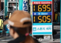 유류세 한시 인하안 국무회의 통과
