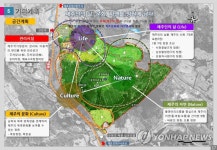 제주국가정원 공간계획도면