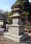 고향에 다시 세워진 국보 산청 범학리 삼층석탑