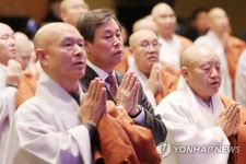 삼귀의 하는 도종환 장관