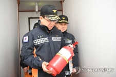 신임 정문호 소방청장, 고시텔 화재안전 점검