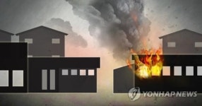 구미 섬유공장 화재…2천200만원 피해