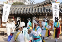 동지고사 앞서 열린 사물놀이