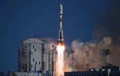 러 극동 보스토치니 우주기지서 위성 28기 발사 성공