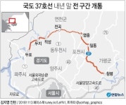국도 37호선 파주∼가평 73㎞ 전 구간 연내 개통
