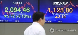코스피 상승 출발…2,090대 혼조세(종합)
