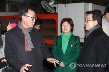 정동영, 청계천 공구 상가 방문
