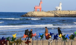 제주 이호해변의 낭만