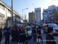 부산 재개발 반대 집회장 교통사고…집회자·경찰 20여명 부상(2보)