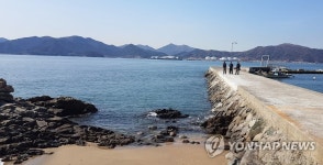 남해∼여수 해저터널 연결 최단 거리