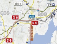 한동네 2개 보성역 경전선·남해안 철도사업 완료 후 통합