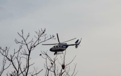 양주 개명산에서 산불…잔불 정리 중