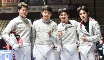 펜싱 남자 사브르 대표팀, 월드컵서 시즌 두 번째 우승