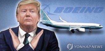 트럼프, '추락사고' 보잉 737맥스8·9 운항 중단 지시